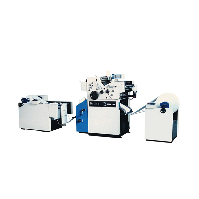 เครื่องพิมพ์แบบฟอร์มระบบคอมพิวเตอร์ป้อนผ่านเว็บสองสีขนาด 15.5 นิ้ว